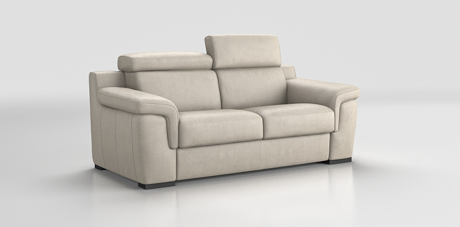 Mesolino - 2 seater sofa bed large armrest
